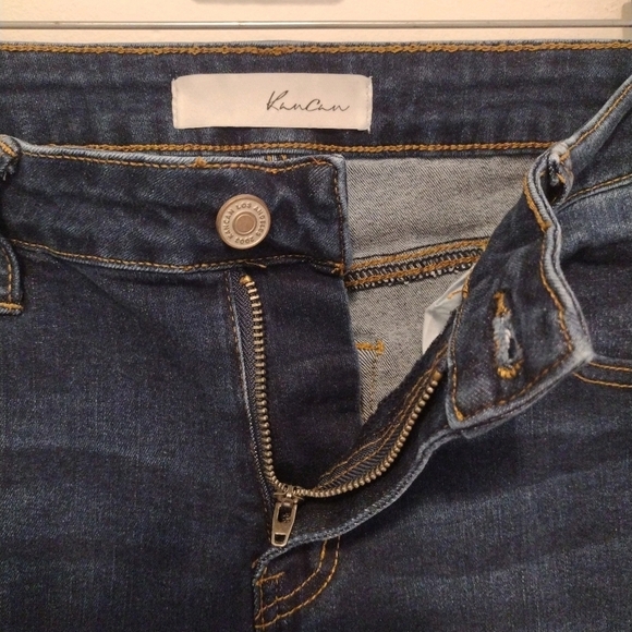 KanCan - Mid Rise Skinny Jeans Dark Wash - Picture 6 of 12
